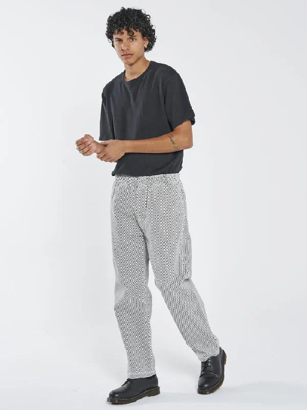 Save more with our buy-more, save-more deals on men’s fashion.  Fragments Slacker Elastic Surf Pant - Black