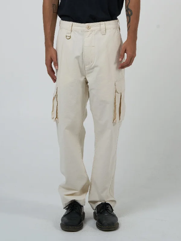 Massive markdowns on clothing items you love – Hurry before they’re gone!  Slacker Union Cargo Pant - Heritage White