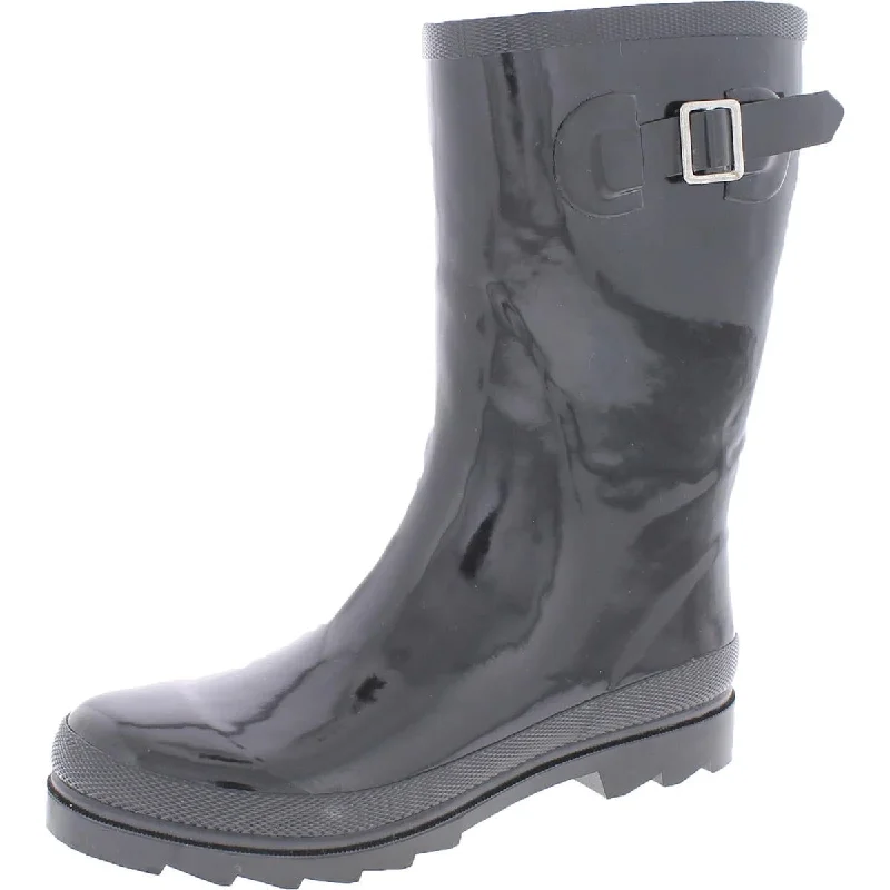 Seattle Womens Waterproof Mid Calf Rain Boots