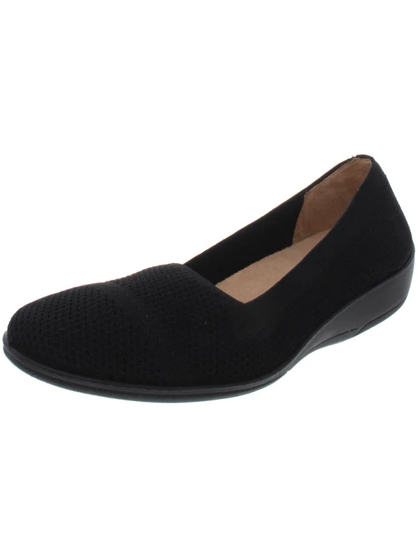 Immy Womens Knit Casual Ballet Flats