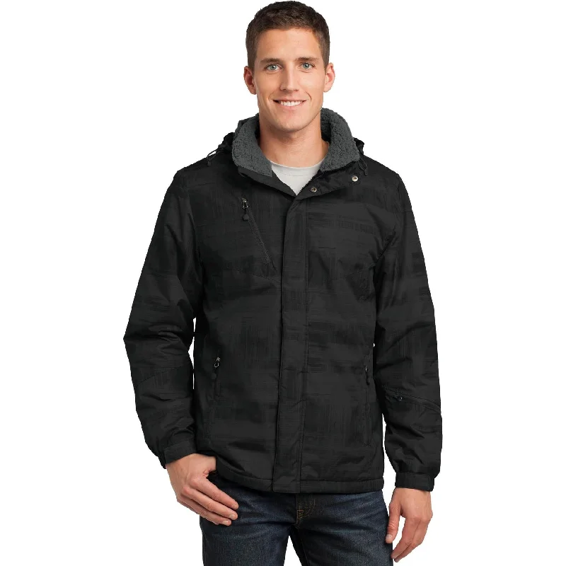 Shop men’s  clothing for all seasons – Save big today!  CLOSEOUT - Port Authority Brushstroke Print Insulated Jacket