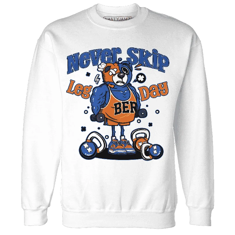 Flash sale: Save big on men's clothing this weekend!  NastyJamz Dunk Low Knicks Sweatshirt Match Leg Day BER