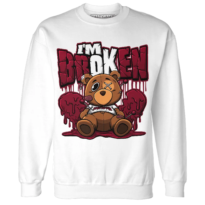 Don’t wait – shop the biggest sale of the season on men’s clothing!  NastyJamz High White Team Red 1s Sweatshirt Match Im Broken BER