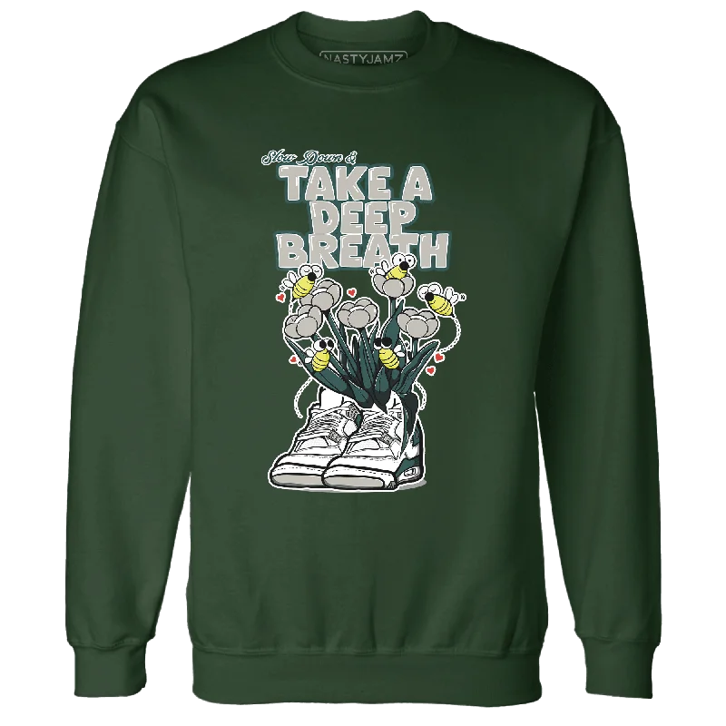 Save more with bundle deals on men’s fashion items.  NastyJamz Oxidized Green 4s Sweatshirt Match Bee Sneaker