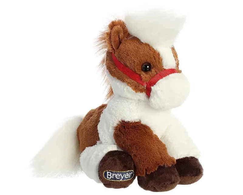 Endearing and lovable stuffed toys11" PINTO HORSE