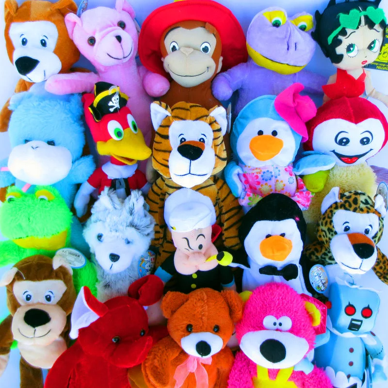 Friendly and approachable plush friends25% Licensed Plush Mix (Medium) 9-12" ($4.49/EA DELIVERED) Friendly and approachable plush friends25% Licensed Plush Mix (Medium) 9-12" ($4.49/EA DELIVERED)