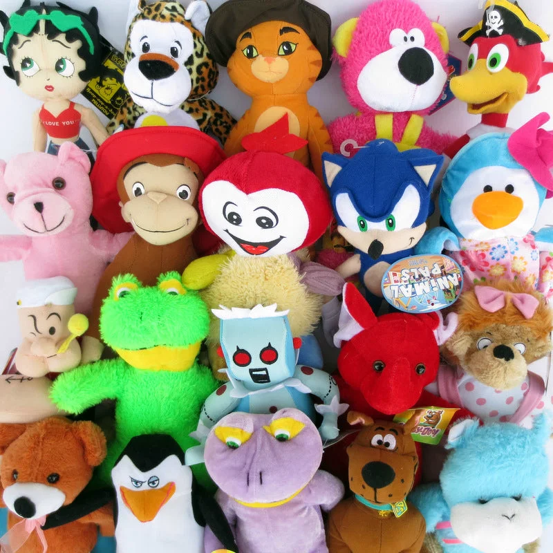 Delightful and enchanting plush friends50% Licensed Plush Mix (Medium) 9-12" ($5.92/EA DELIVERED) Delightful and enchanting plush friends50% Licensed Plush Mix (Medium) 9-12" ($5.92/EA DELIVERED)