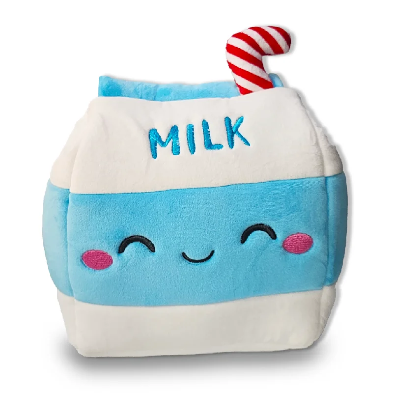 Fluffy and warm toy companionsND170R - 7 inch  Plush Milk Box