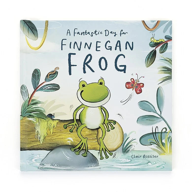 Fluffy and comforting Jellycat superior materialsA Fantastic Day For Finnegan Frog Book By Jellycat Fluffy and comforting Jellycat superior materialsA Fantastic Day For Finnegan Frog Book By Jellycat