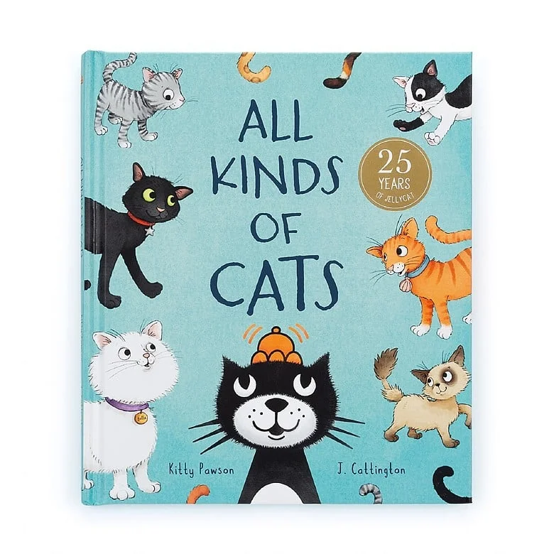 Soft and endearing Jellycat plushiesAll Kinds Of Cats Book By Jellycat