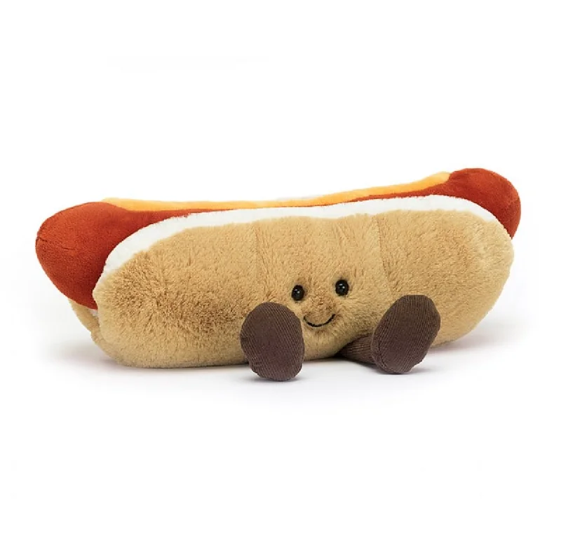 Adorable and snuggly Jellycat toysAmuseable Hot Dog By Jellycat