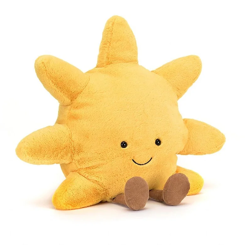 Fluffy and comforting Jellycat superior materialsAmuseable Sun - Huge By Jellycat