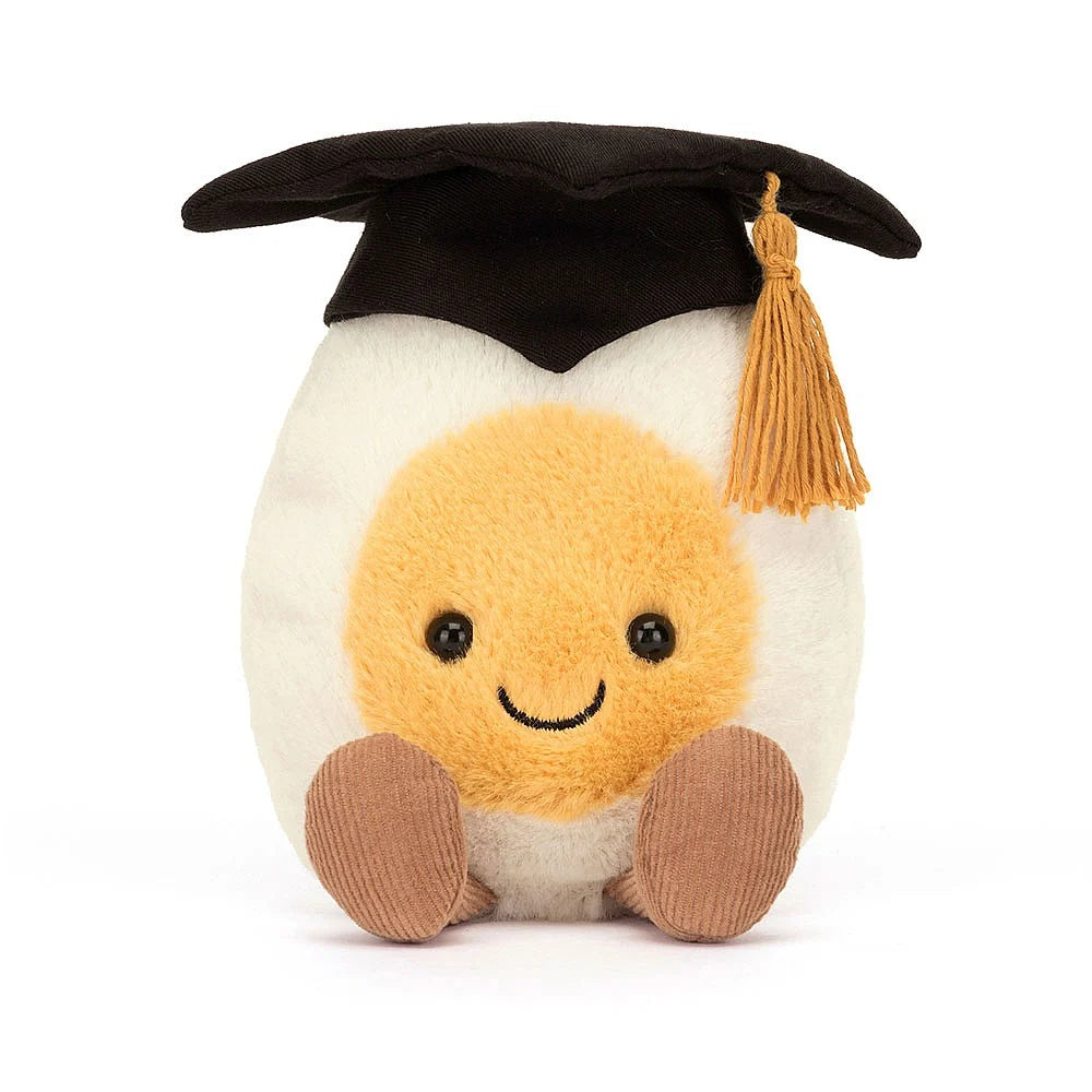 Cuddly and snuggly Jellycat snuggle partnersAmuseables Boiled Egg Graduation By Jellycat Cuddly and snuggly Jellycat snuggle partnersAmuseables Boiled Egg Graduation By Jellycat