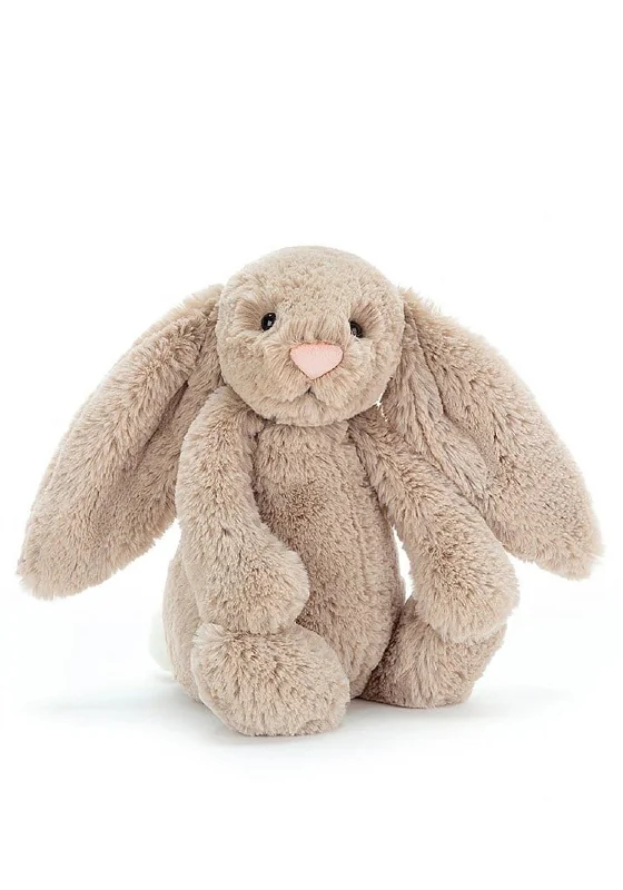 Huggable and charming Jellycat beloved by all ages.Jellycat Bashful Beige Bunny, Medium Huggable and charming Jellycat beloved by all ages.Jellycat Bashful Beige Bunny, Medium