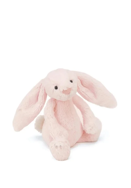 Cozy and gentle Jellycat attention to detailJellycat Bashful Bunny Rattle, Pink
