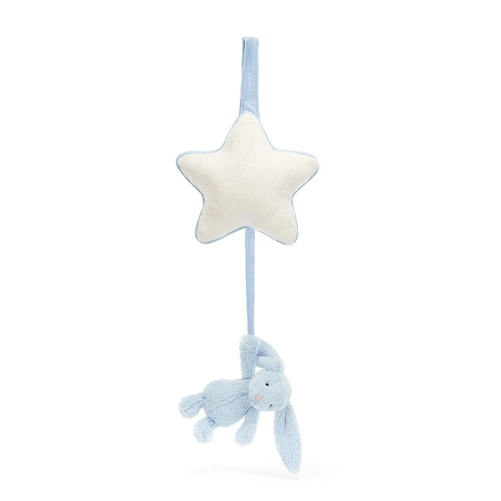 Fluffy and charming Jellycat itemsBashful Blue Bunny Musical Pull By Jellycat
