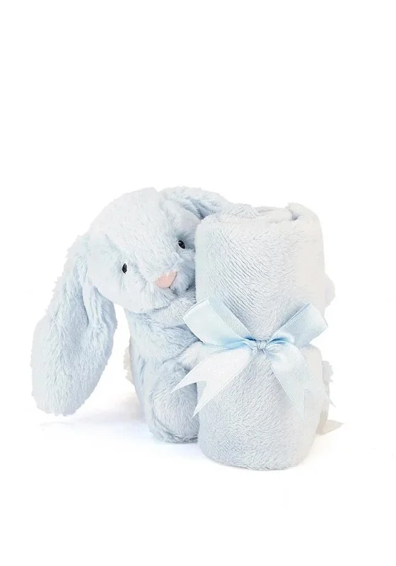 Cozy and gentle Jellycat attention to detailJellycat Bashful Blue Bunny Soother