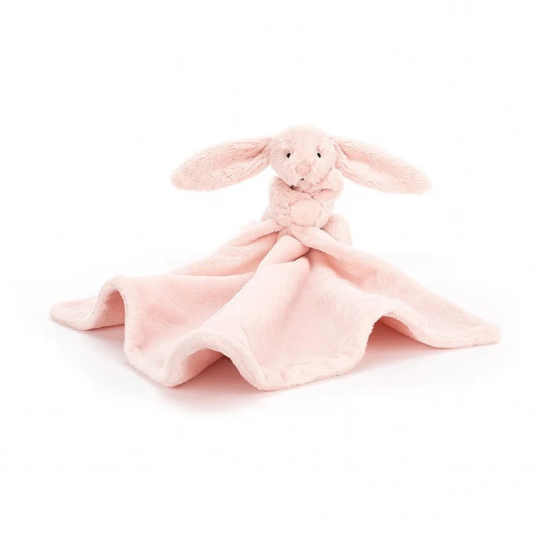 Adorable and snuggly Jellycat toysBashful Blush Bunny Soother By Jellycat