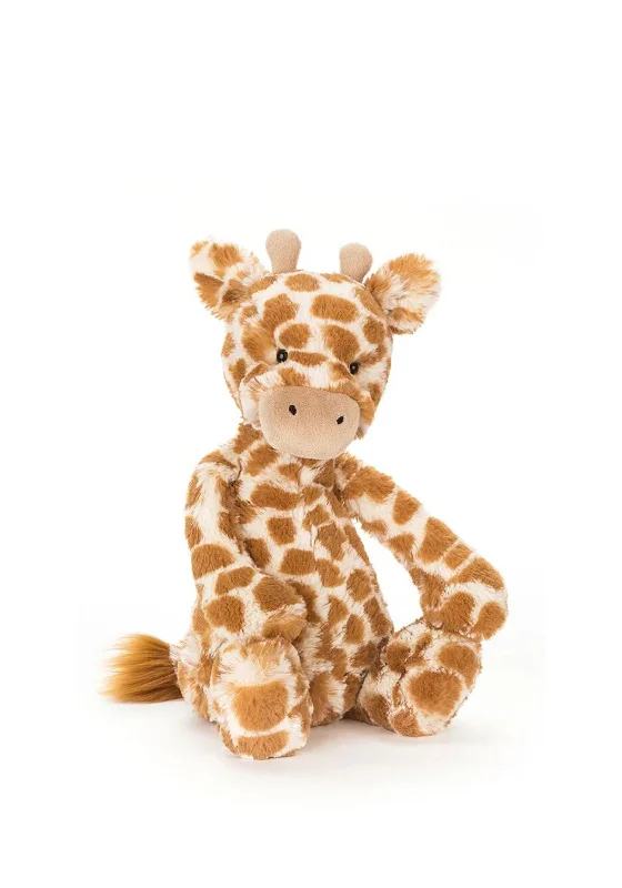 Huggable and charming Jellycat beloved by all ages.Jellycat Bashful Giraffe Soft Toy, Medium Huggable and charming Jellycat beloved by all ages.Jellycat Bashful Giraffe Soft Toy, Medium