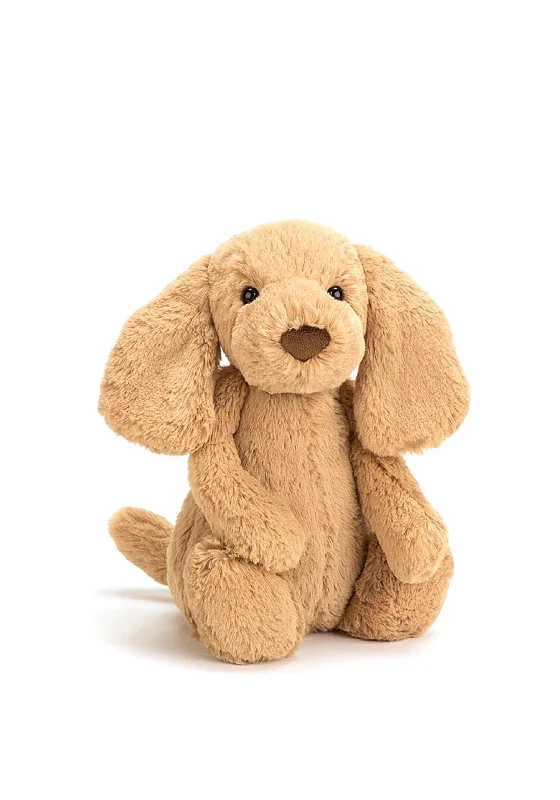 Cuddly and endearing Jellycat timeless appealJellycat Medium Bashful Toffee Puppy