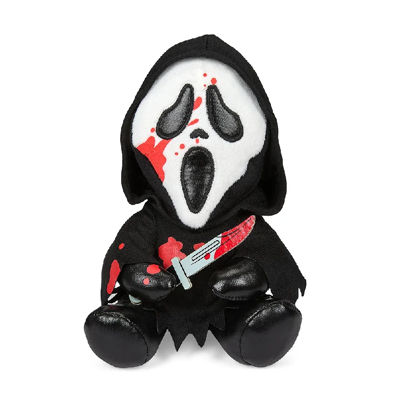 Delightful and enchanting plush friendsBloody Ghost Face Phunny Plush by Kidrobot