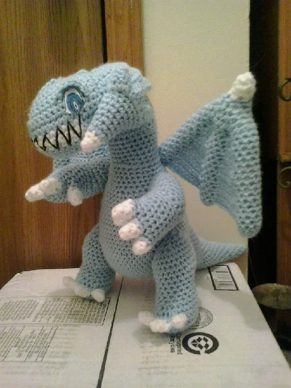 Friendly and approachable plush friendsBlue Eyes Toon Dragon Yu-Gi-Oh Amigurumi Plush Friendly and approachable plush friendsBlue Eyes Toon Dragon Yu-Gi-Oh Amigurumi Plush