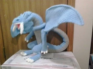 Delightful and enchanting plush friendsBlue Eyes Tyrant Dragon Yu-Gi-Oh Amigurumi Plush Delightful and enchanting plush friendsBlue Eyes Tyrant Dragon Yu-Gi-Oh Amigurumi Plush