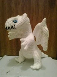 Adorable and tiny stuffed crittersBlue Eyes White Dragon Yu-Gi-Oh Amigurumi Plush