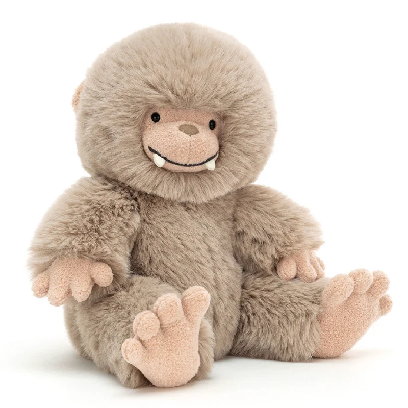 Adorable and gentle Jellycat friendsBo Bigfoot By Jellycat