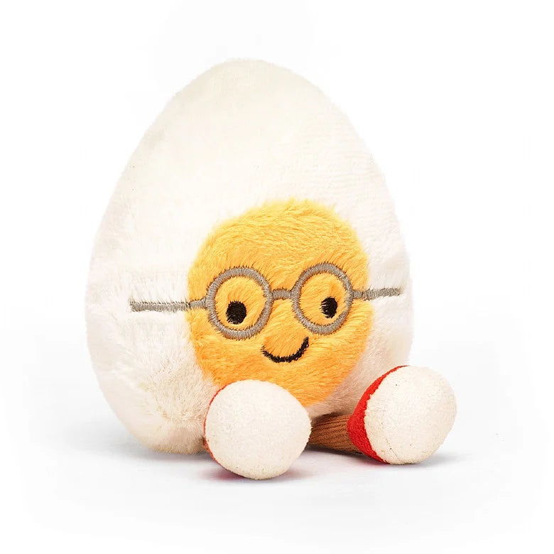 Soft and cozy Jellycat high-quality craftsmanshipAmuseable Boiled Egg Geek By Jellycat Soft and cozy Jellycat high-quality craftsmanshipAmuseable Boiled Egg Geek By Jellycat