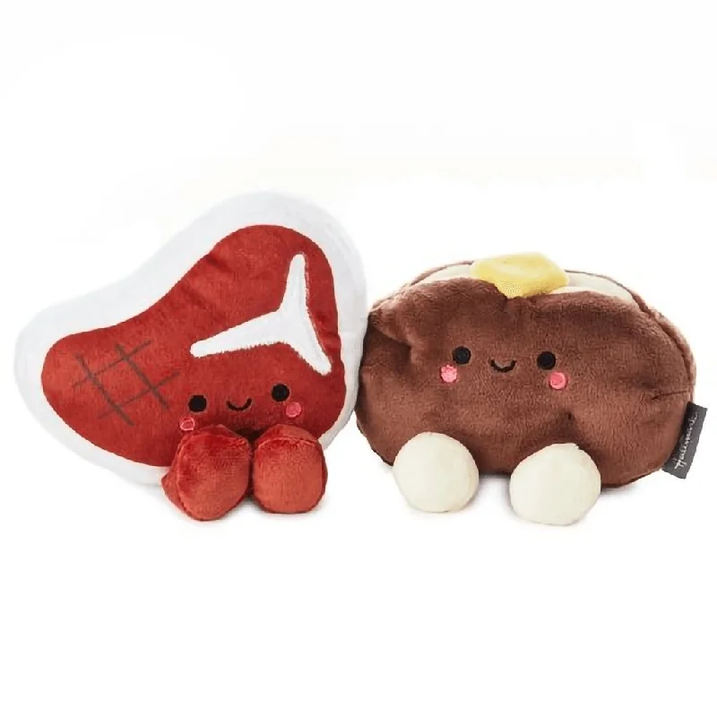 Soft and squishy plush crittersHallmark : Better Together Steak And Potato Magnetic Plush