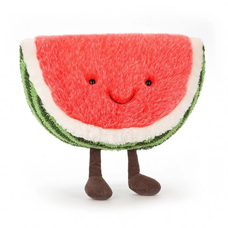 Cozy and gentle Jellycat attention to detailJELLYCAT AMUSEABLE WATERMELON PINK 26X16X15 CM Cozy and gentle Jellycat attention to detailJELLYCAT AMUSEABLE WATERMELON PINK 26X16X15 CM