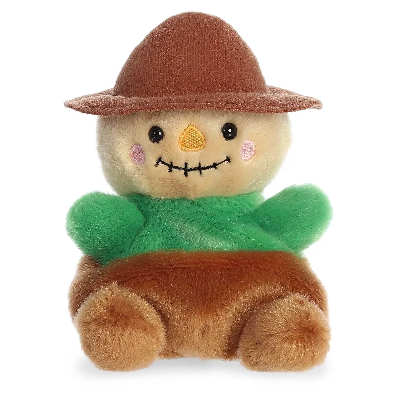Cheerful and happy stuffed figuresCornelius Scarecrow Palm Pals Plush 5"