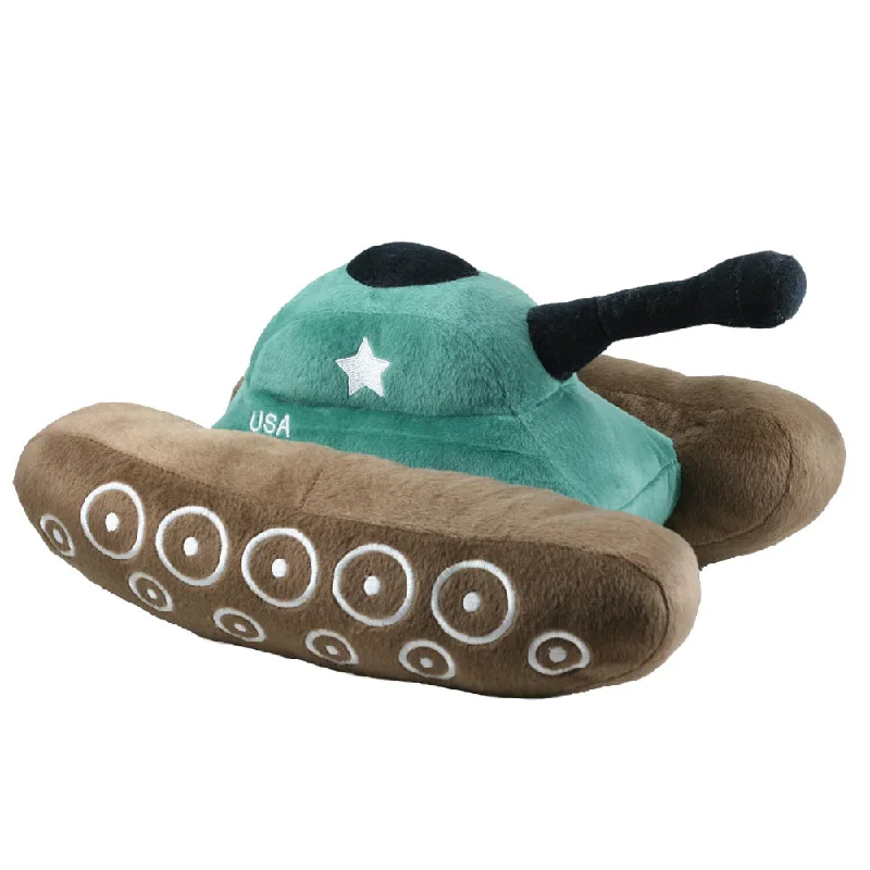 Friendly and approachable plush friendsCuddle Zoo® - Military Tank Plush
