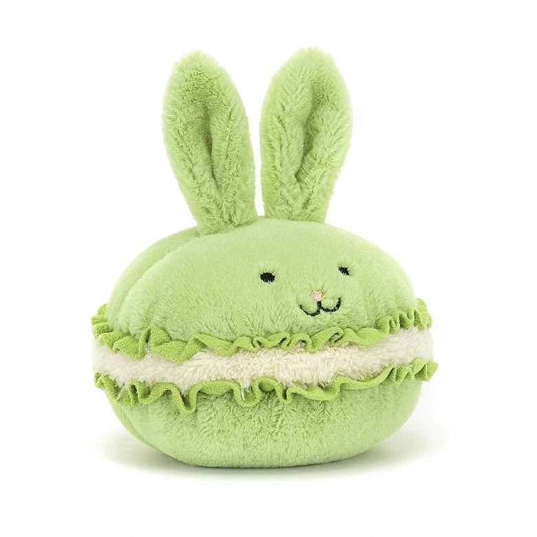 Cuddly and delightful Jellycat naptime buddiesDainty Dessert Bunny Macaron By Jellycat Cuddly and delightful Jellycat naptime buddiesDainty Dessert Bunny Macaron By Jellycat