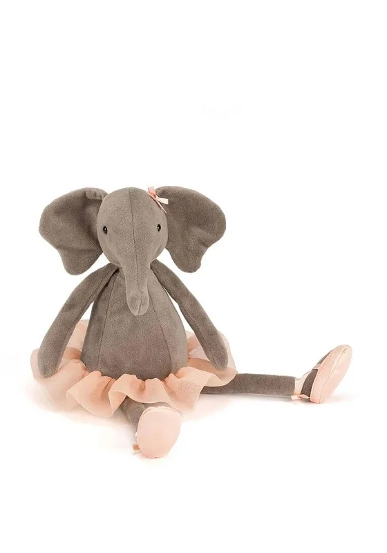 Cuddly and endearing Jellycat timeless appealJellycat Dancing Darcey Elephant, Medium Cuddly and endearing Jellycat timeless appealJellycat Dancing Darcey Elephant, Medium