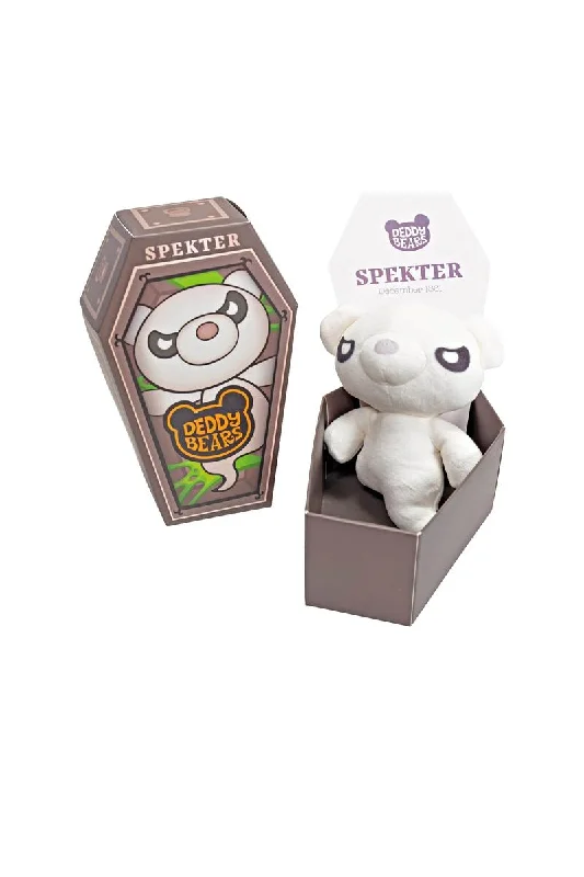 Whimsical and imaginative stuffed toysDeddy Bear Coffin Plush Spektor