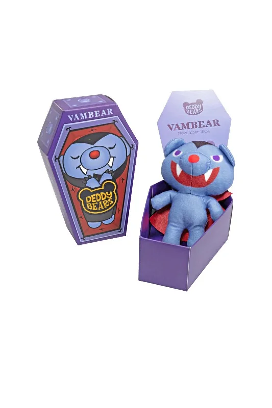Fluffy and warm toy companionsDeddy Bear Coffin Plush Vambear