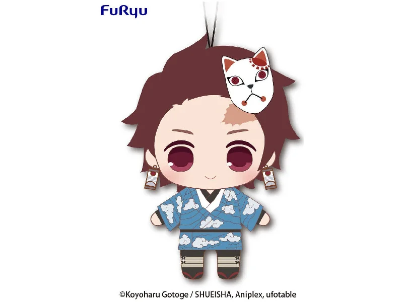 Adorable and tiny stuffed crittersDemon Slayer / Kimetsu No Yaiba - FuRyu Plush - Kamado Tanjiro - Blue Clouds Adorable and tiny stuffed crittersDemon Slayer / Kimetsu No Yaiba - FuRyu Plush - Kamado Tanjiro - Blue Clouds