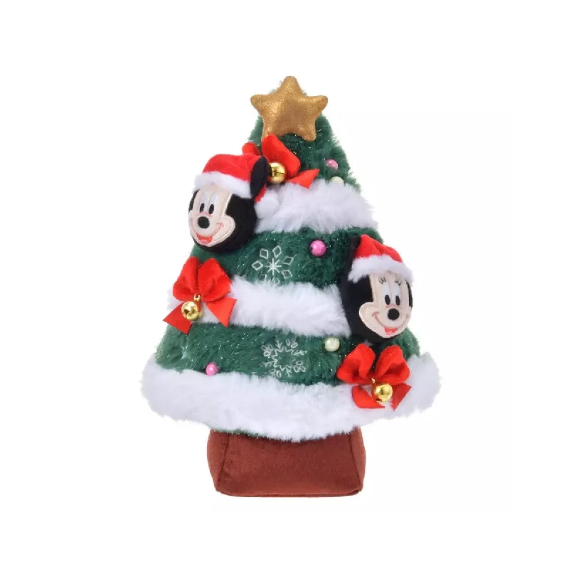 Soft and cuddly stuffed animalsDisney Christmas Mickey & Minnie Tree Plush Toy