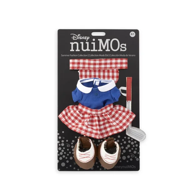 Delightful and enchanting plush friendsDisney NuiMOs Golf Outfit with Skirt Accessory Set New with Card Delightful and enchanting plush friendsDisney NuiMOs Golf Outfit with Skirt Accessory Set New with Card