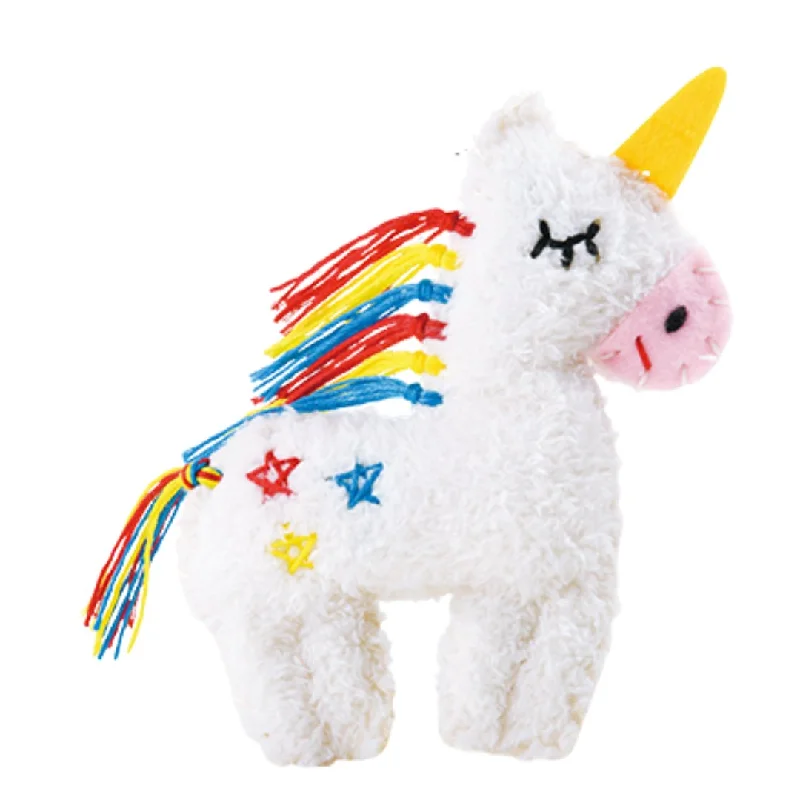 Cheerful and happy stuffed figuresDIY Sewing Keychain - Unicorn