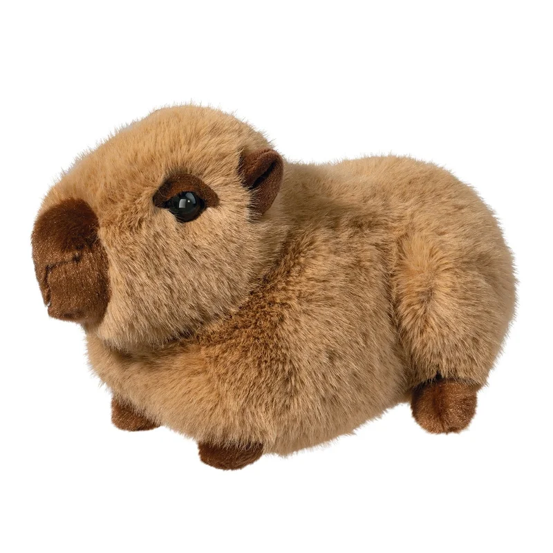 Adorable and charming plush figuresDouglas Chattie Capybara Soft 10 Inch Plush Figure Adorable and charming plush figuresDouglas Chattie Capybara Soft 10 Inch Plush Figure
