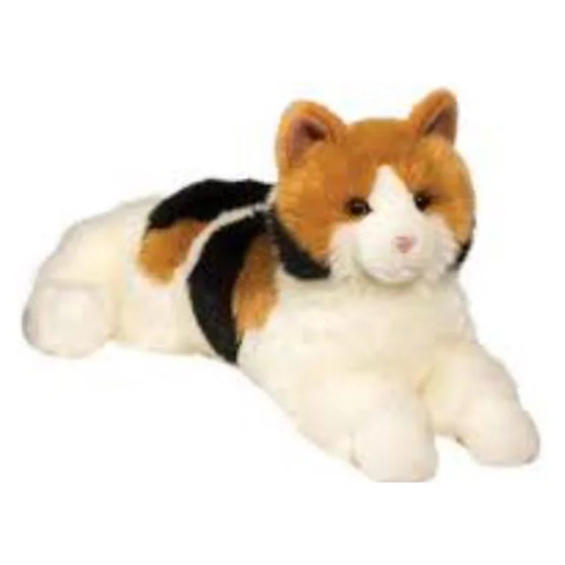 Adorable and tiny stuffed crittersDouglas Puzzle Calico Cat 16 Inch Plush Figure