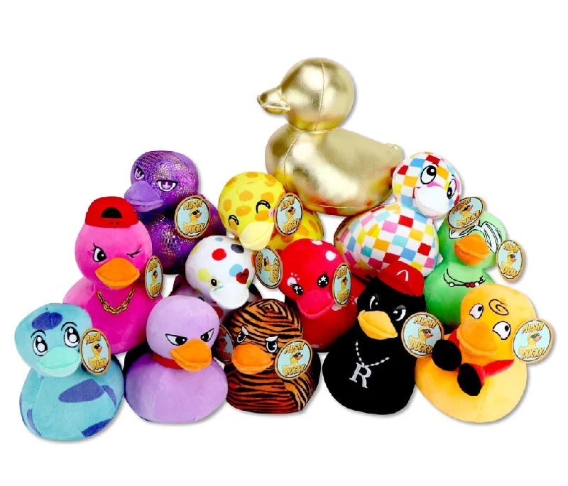 Playful and cheerful stuffed creaturesDucks Asst ($4.42/EA DELIVERED)