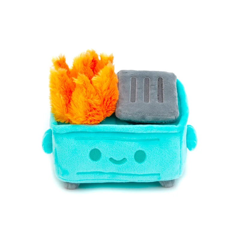 Soft and cuddly stuffed animalsDumpster Fire Plush