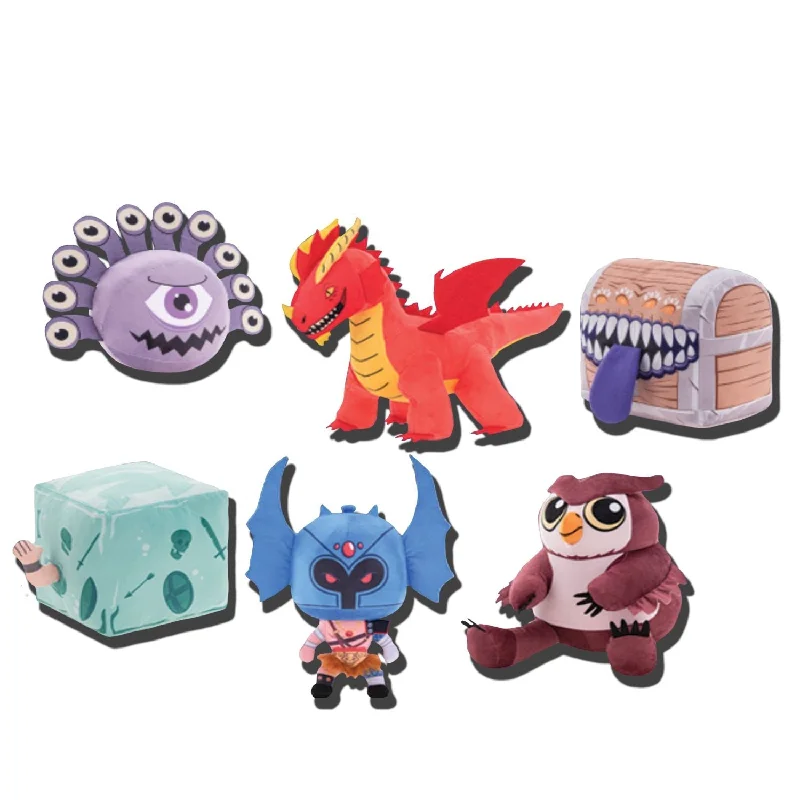 Adorable and charming plush figuresDungeons & Dragons Asst 6"-11" (Jumbo) ($7.07/EA DELIVERED) Adorable and charming plush figuresDungeons & Dragons Asst 6"-11" (Jumbo) ($7.07/EA DELIVERED)