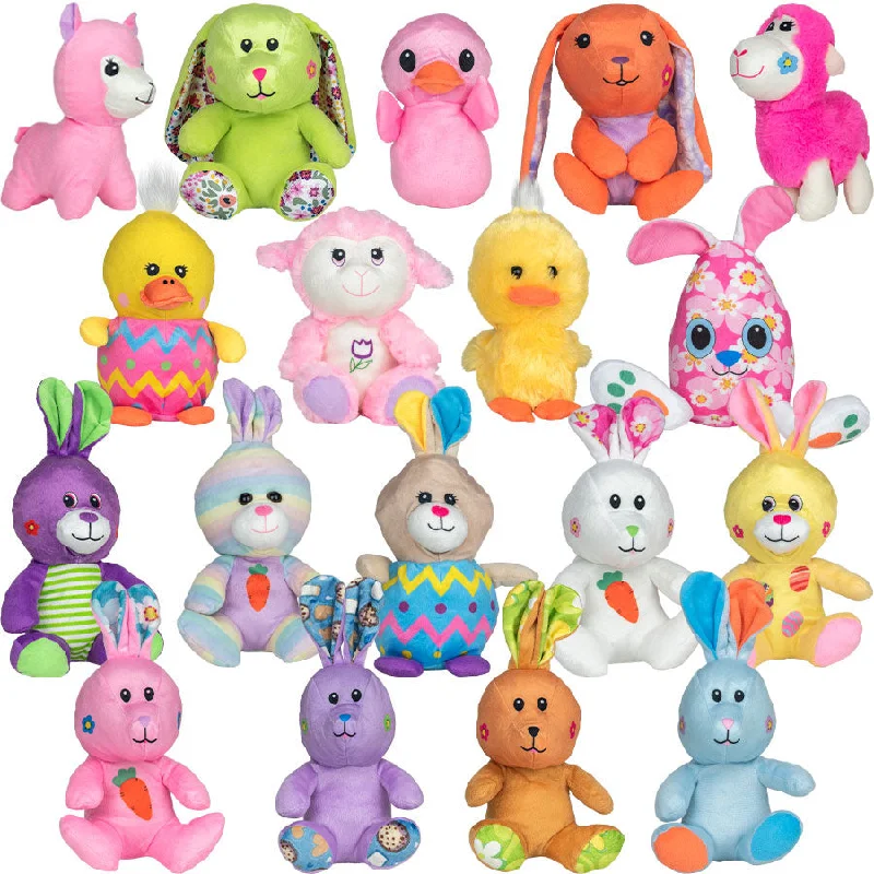 Cuddly and comforting plush charactersEaster 100% Generic Plush Mix 6"-9" (Small) ($2.17/EA) DELIVERED Cuddly and comforting plush charactersEaster 100% Generic Plush Mix 6"-9" (Small) ($2.17/EA) DELIVERED