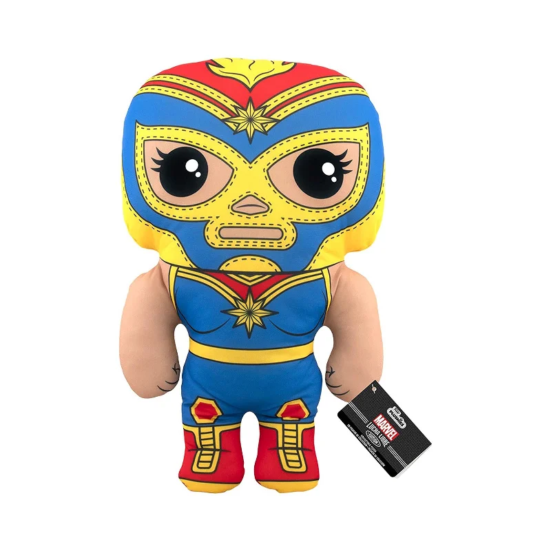 Adorable and tiny stuffed crittersFunko Marvel Luchadores Captain Marvel 17 Inch Plush Figure Adorable and tiny stuffed crittersFunko Marvel Luchadores Captain Marvel 17 Inch Plush Figure