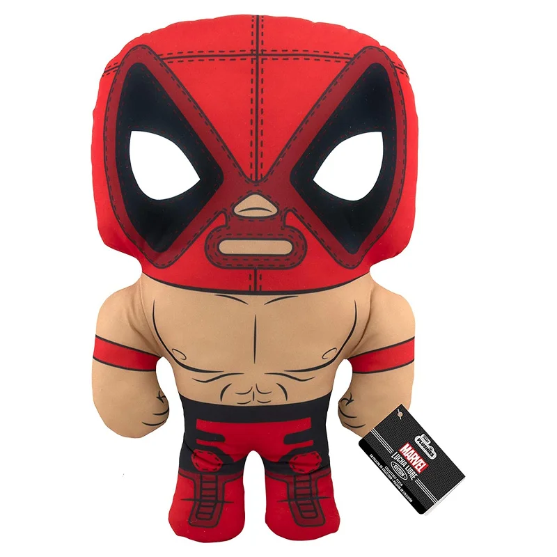 Colorful and vibrant plush creationsFunko Marvel Luchadores Deadpool 17 Inch Plush Figure